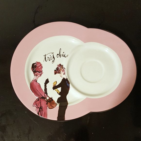 Rosanna, Tres Chic, Snack Plates & Cups - Picture 4 of 6